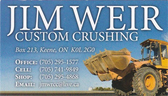 Jim Weir Custom Crushing